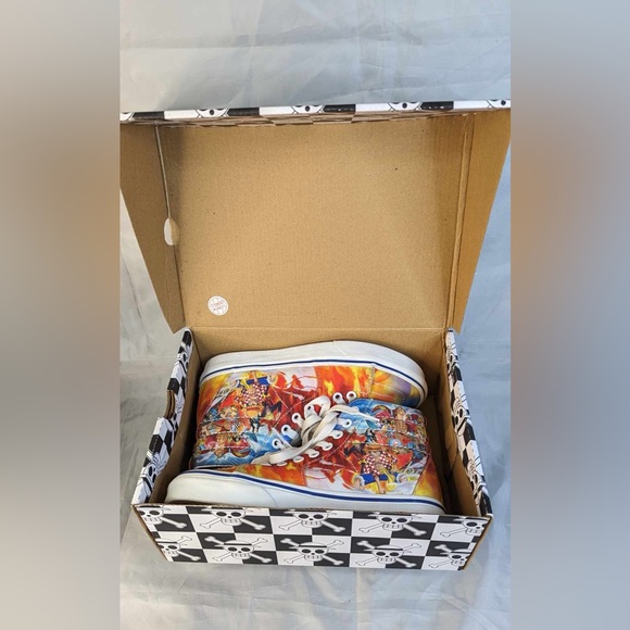 Vans One Piece Punk Hazard Sk8-Hi Sneakers With Box Men's Size 4 Women's 5.5 - Picture 15 of 16